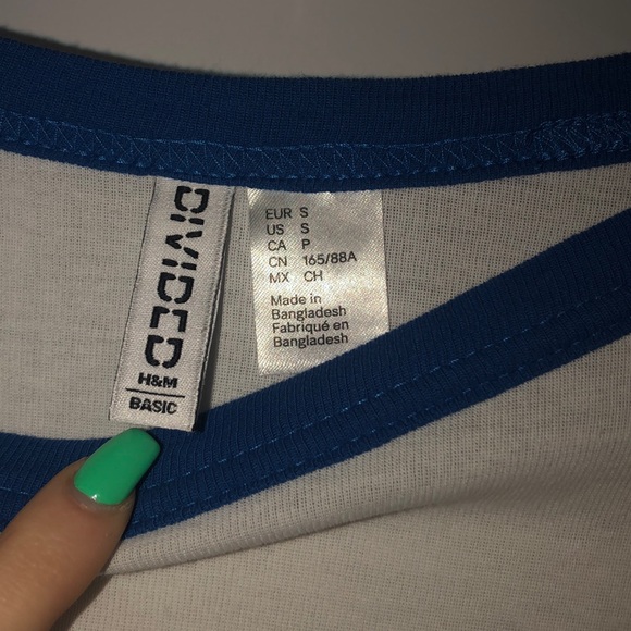 blue/white long sleeve - Picture 3 of 4